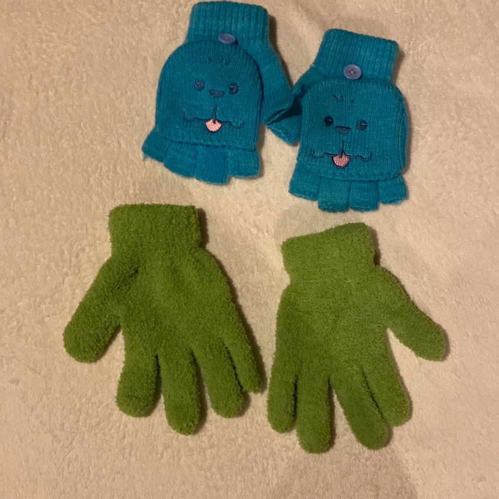 Knit girls gloves for ages 14 and older